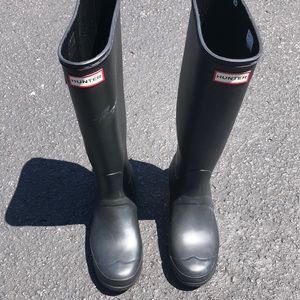 Hunter rain boots
